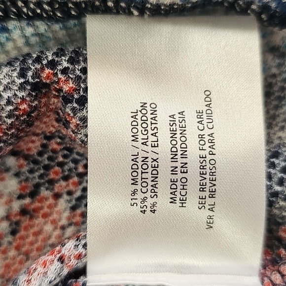 Orvis Fair Isle Thermal Base Layer Top Size Large Multicolor Patterned Stripes - Picture 6 of 10